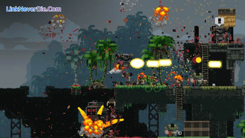 Hình ảnh trong game Broforce (screenshot)