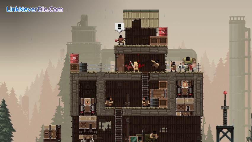 Hình ảnh trong game Broforce (screenshot)