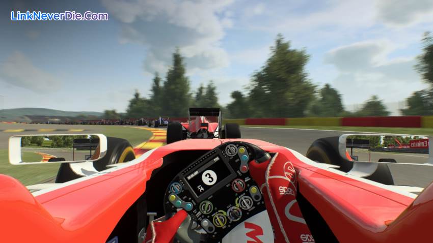 Hình ảnh trong game F1 2015 (screenshot)