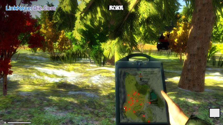 Hình ảnh trong game Rake (screenshot)