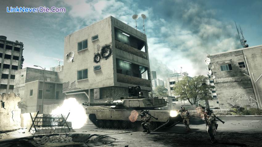 Hình ảnh trong game Battlefield 3 (screenshot)