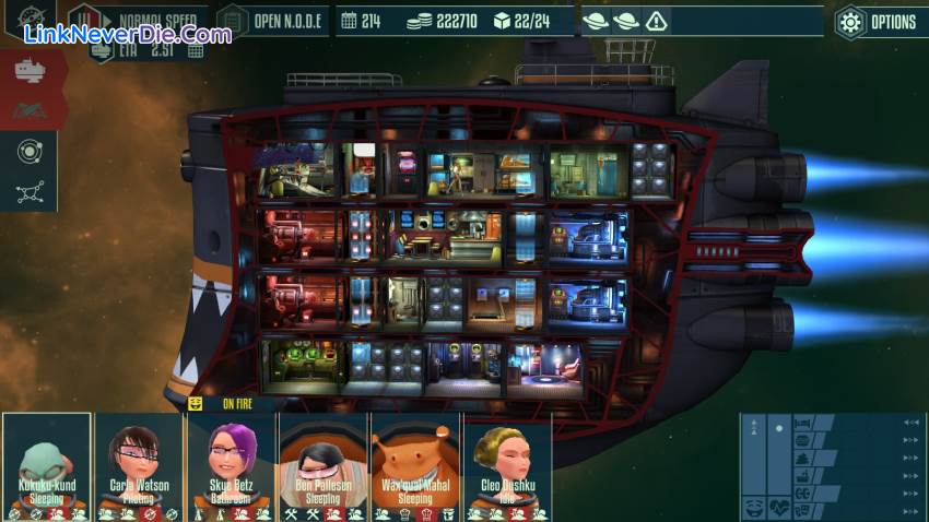 Hình ảnh trong game Cosmonautica (screenshot)