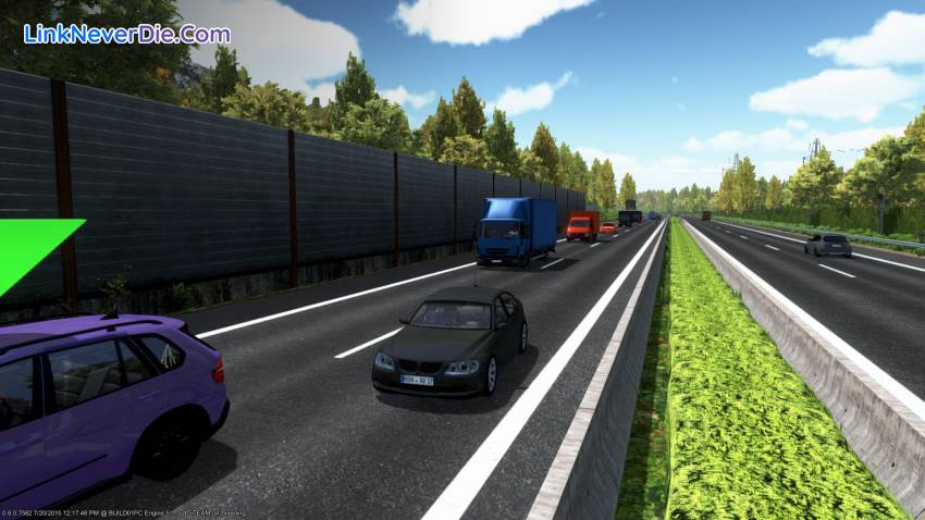 Hình ảnh trong game Autobahn Police Simulator (screenshot)