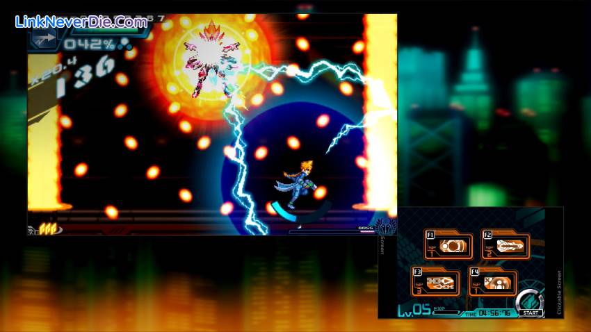 Hình ảnh trong game Azure Striker Gunvolt (screenshot)