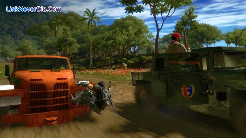 Hình ảnh trong game Just Cause 2 (screenshot)