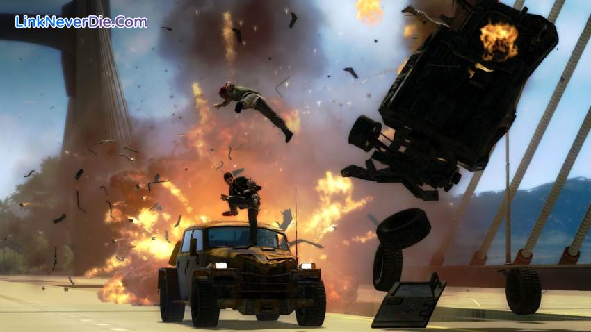 Hình ảnh trong game Just Cause 2 (screenshot)