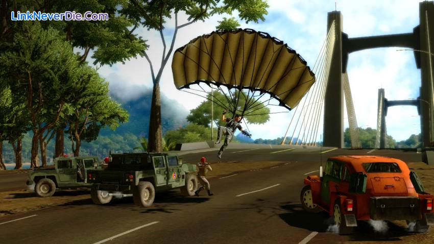 Hình ảnh trong game Just Cause 2 (screenshot)