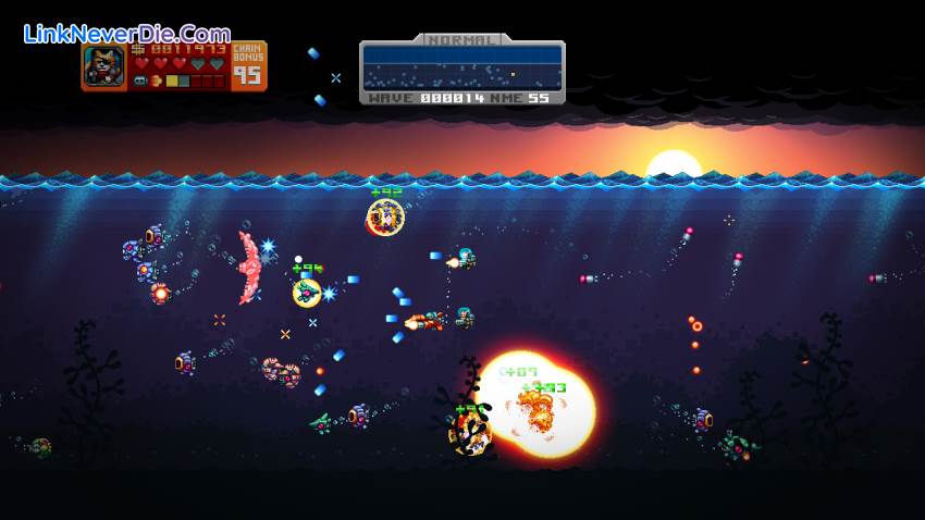 Hình ảnh trong game Aqua Kitty - Milk Mine Defender (screenshot)