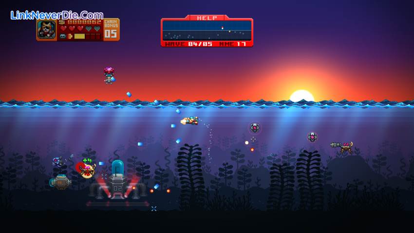 Hình ảnh trong game Aqua Kitty - Milk Mine Defender (screenshot)