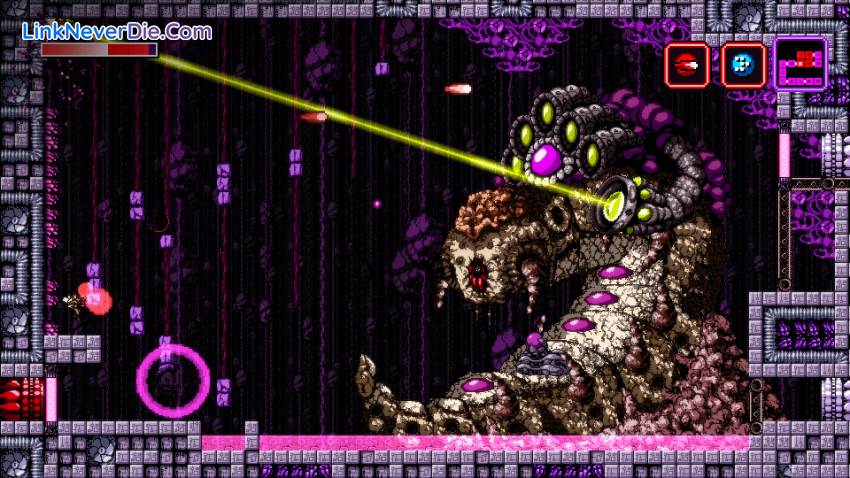 Hình ảnh trong game Axiom Verge (screenshot)