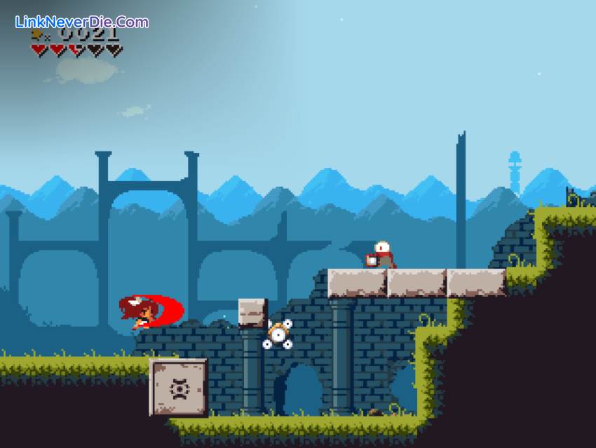 Hình ảnh trong game Momodora III (screenshot)