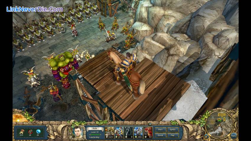 Hình ảnh trong game King's Bounty: The Legend (screenshot)