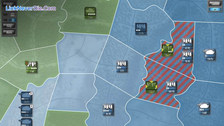 Hình ảnh trong game Battle of the Bulge (screenshot)