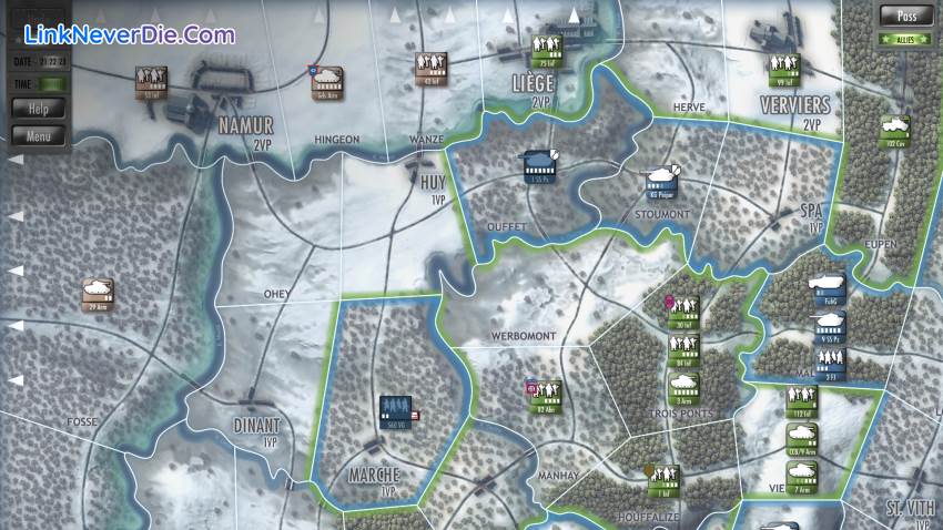 Hình ảnh trong game Battle of the Bulge (screenshot)