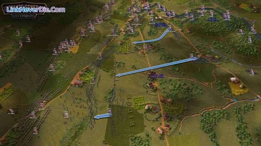 Hình ảnh trong game Ultimate General: Gettysburg (screenshot)