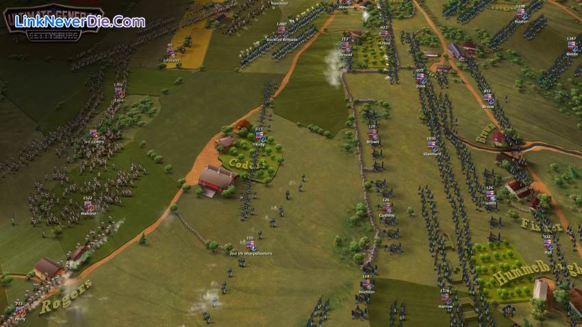 Hình ảnh trong game Ultimate General: Gettysburg (screenshot)