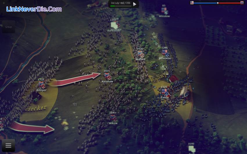 Hình ảnh trong game Ultimate General: Gettysburg (screenshot)