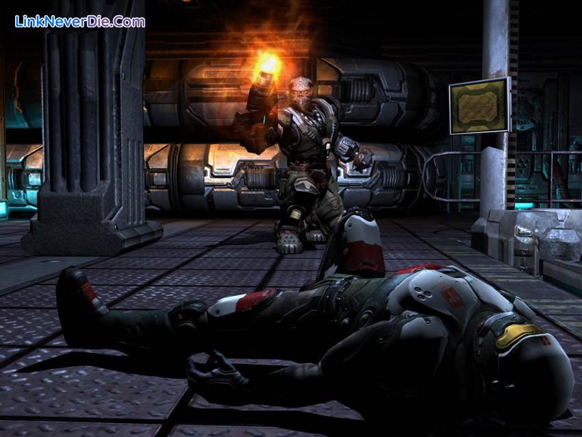 Hình ảnh trong game Quake 4 (screenshot)