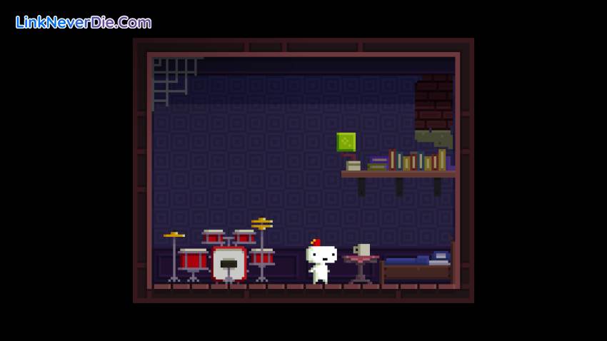 Hình ảnh trong game FEZ (screenshot)