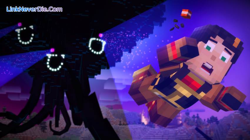 Hình ảnh trong game Minecraft Story Mode (screenshot)