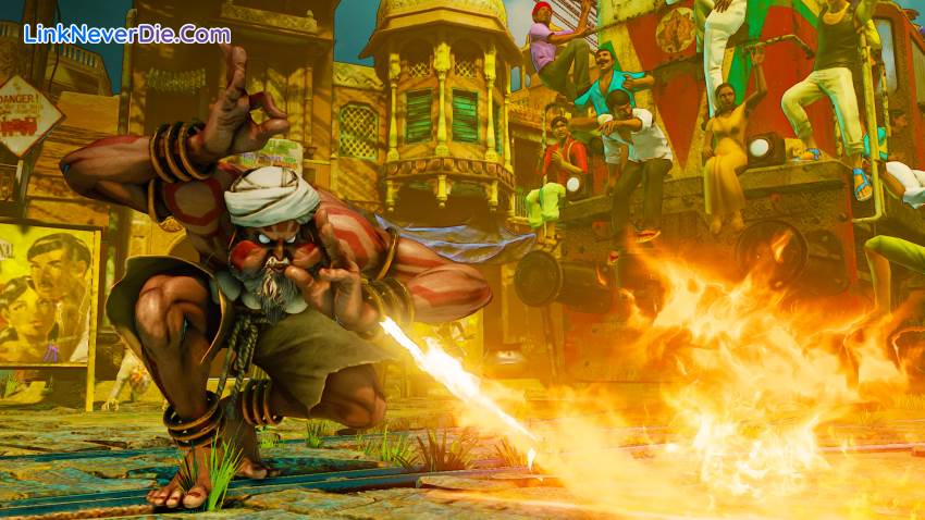 Hình ảnh trong game Street Fighter 5 (screenshot)