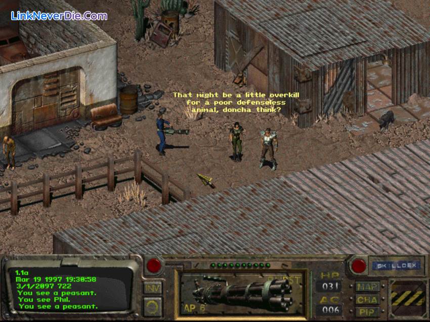 Hình ảnh trong game Fallout (screenshot)