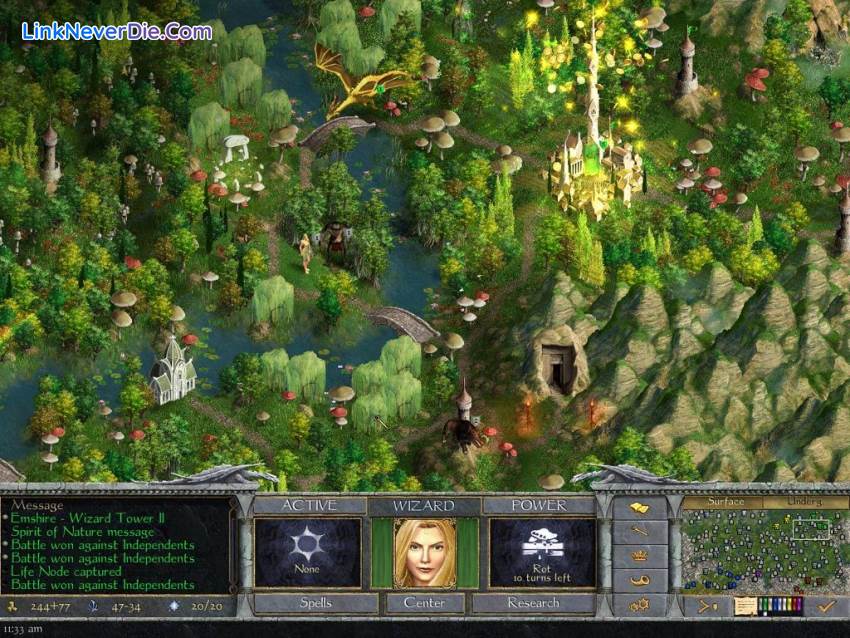 Hình ảnh trong game Age of Wonders Shadow Magic (screenshot)