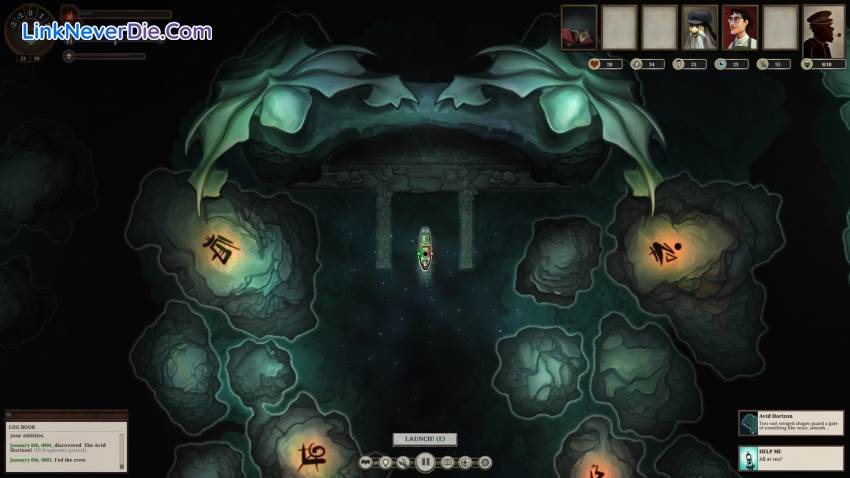 Hình ảnh trong game Sunless Sea (screenshot)