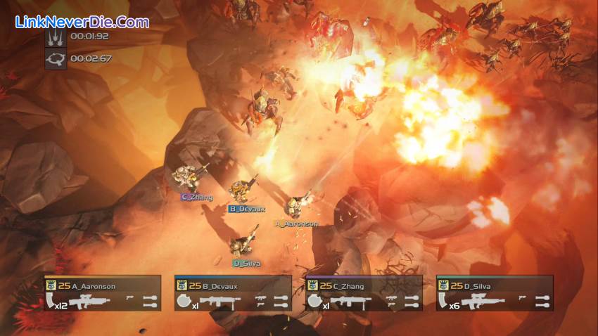 Hình ảnh trong game Helldivers (screenshot)