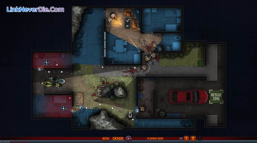 Hình ảnh trong game Door Kickers (screenshot)