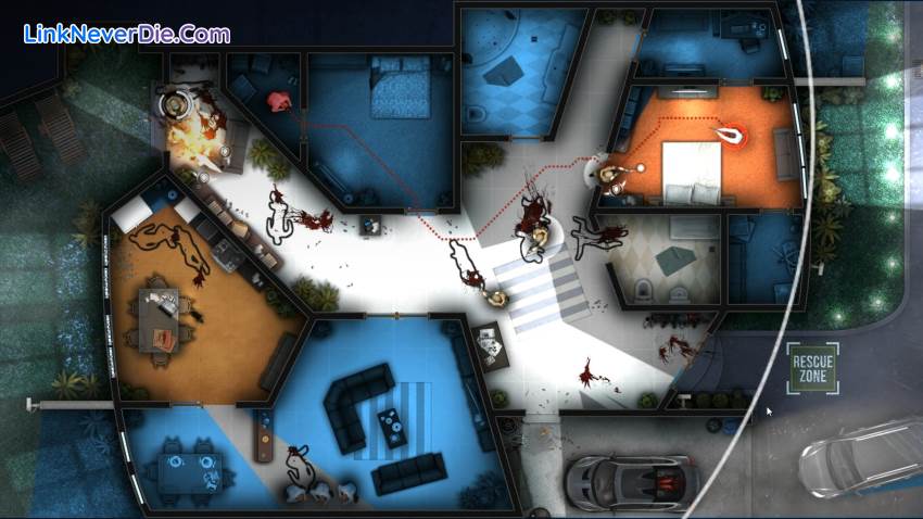 Hình ảnh trong game Door Kickers (screenshot)