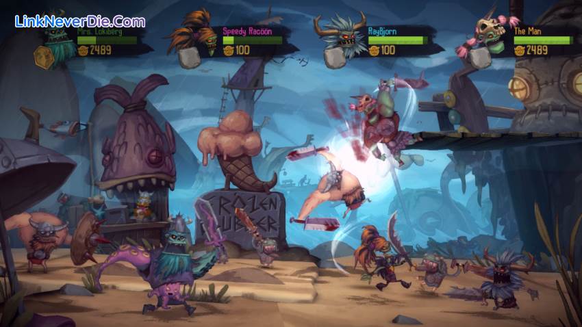 Hình ảnh trong game Zombie Vikings (screenshot)