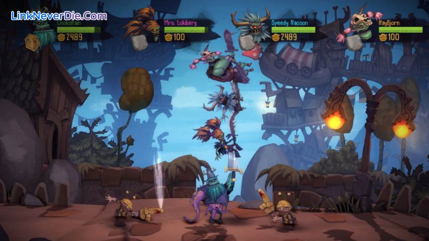 Hình ảnh trong game Zombie Vikings (screenshot)