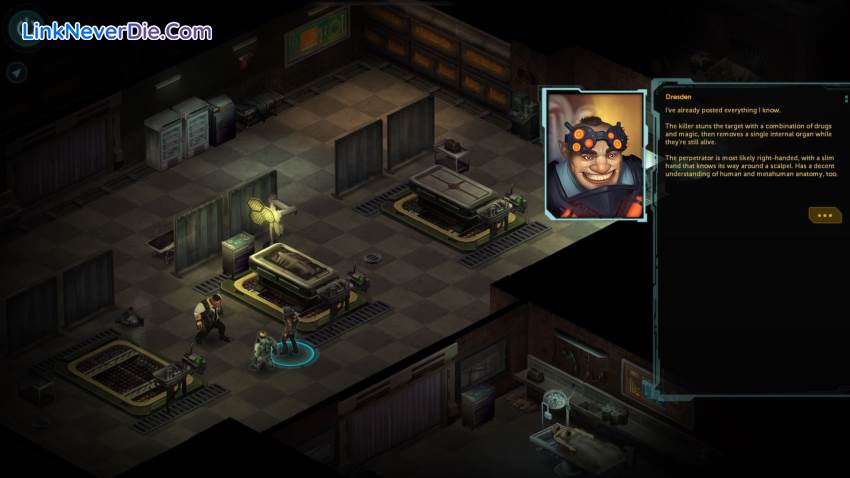 Hình ảnh trong game Shadowrun Returns (screenshot)