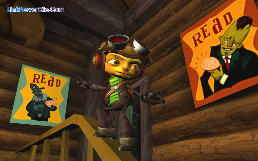 Hình ảnh trong game Psychonauts (screenshot)