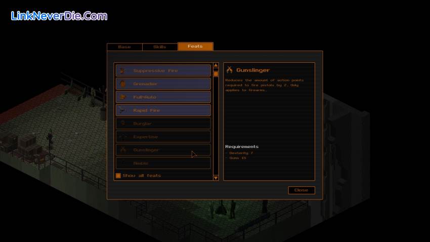 Hình ảnh trong game UnderRail (screenshot)