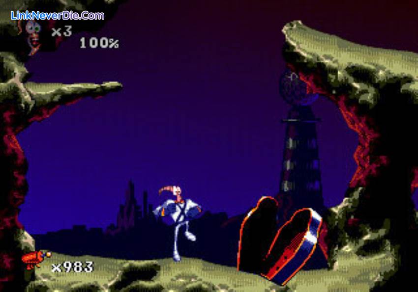 Hình ảnh trong game Earthworm Jim 2 (screenshot)