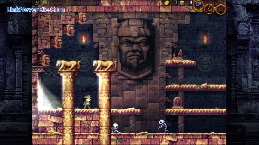 Hình ảnh trong game La-Mulana (screenshot)