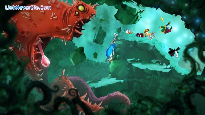 Hình ảnh trong game Rayman Origins (screenshot)