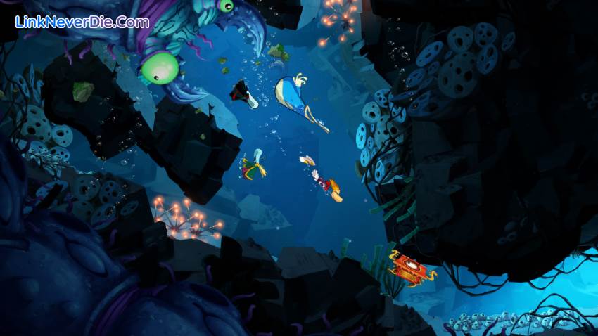 Hình ảnh trong game Rayman Origins (screenshot)