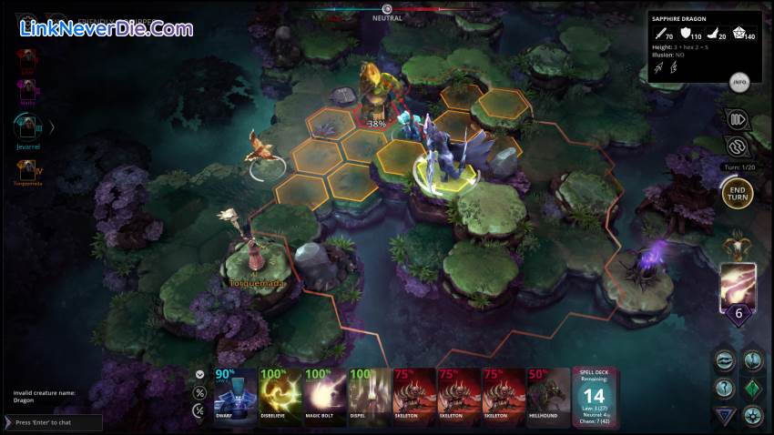 Hình ảnh trong game Chaos Reborn (screenshot)