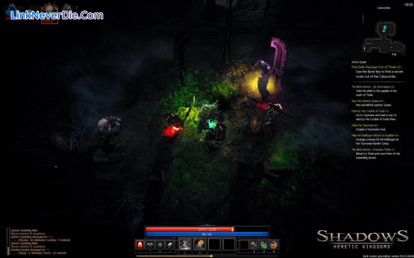 Hình ảnh trong game Shadows: Heretic Kingdoms (screenshot)