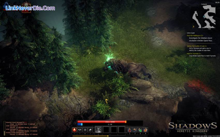 Hình ảnh trong game Shadows: Heretic Kingdoms (screenshot)