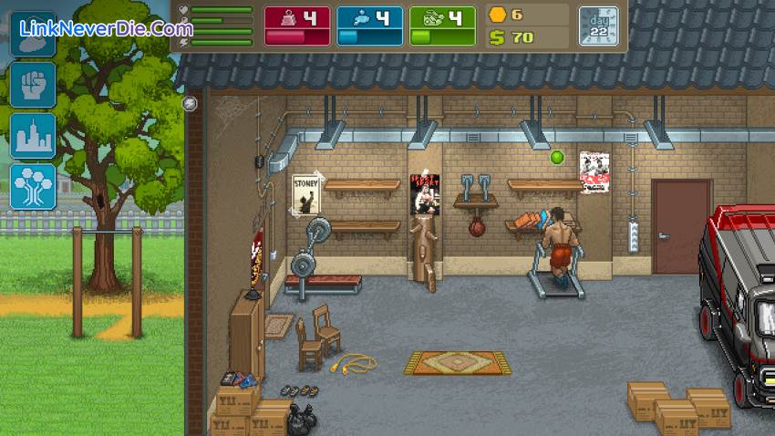 Hình ảnh trong game Punch Club (screenshot)