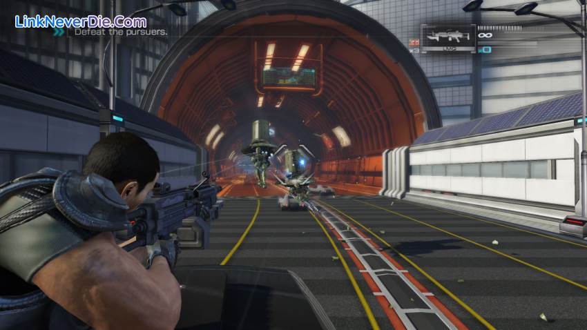 Hình ảnh trong game Binary Domain (screenshot)