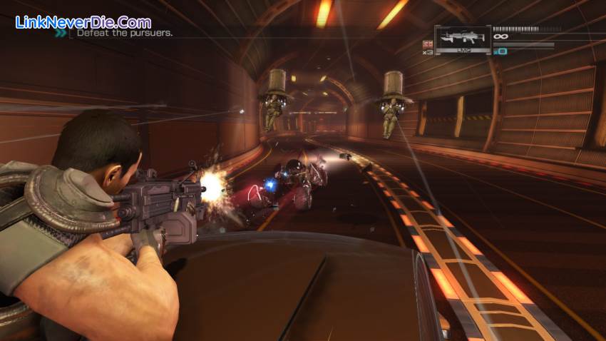 Hình ảnh trong game Binary Domain (screenshot)