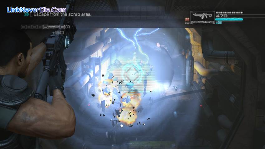 Hình ảnh trong game Binary Domain (screenshot)