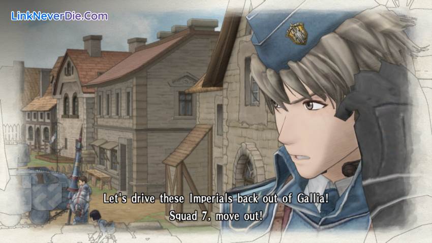 Hình ảnh trong game Valkyria Chronicles (screenshot)