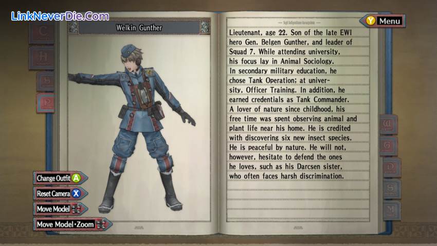 Hình ảnh trong game Valkyria Chronicles (screenshot)