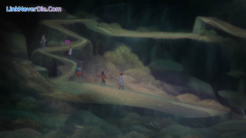 Hình ảnh trong game Oxenfree (screenshot)